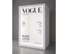 Сватбена Vogue фотобудка с моментни снимки Сватбена Vogue фотобудка с моментни снимки