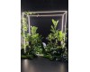 LED фотозона със светеща рамка и светеща пейка