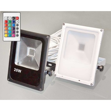 МНОГОЦВЕТЕН 20W RGB LED FLOOD прожектор под наем